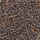 Miçanga Vidrilho Tubo Marrom Irisado 2mm 40.000pçs 500g Miçanga Vidrilho Tubo Marrom Irisado 2mm 40.000pçs 500g