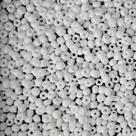 Miçanga Vidro Branco Leitoso 3,6mm 100g p/ Guia Umbanda