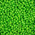 Miçanga Vidro Verde 3,6mm 100g p/ Guia Umbanda Candomblé