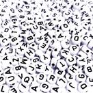 Miçangas Infantil Alfabeto - Letras - Aprox 400 Pçs Miçangas Infantil Alfabeto - Letras - Aprox 400 Pçs