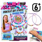Miçangas Para Pulseiras Colar Kit Com Acessórios Infantil
