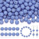 Miçangas TINKRSTUFF 200 unidades de strass azul claro de 10 cm Miçangas TINKRSTUFF 200 unidades de strass azul claro de 10 cm