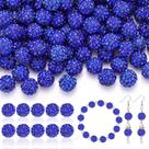 Miçangas TINKRSTUFF 200 unidades de strass azul escuro de 10 cm Miçangas TINKRSTUFF 200 unidades de strass azul escuro de 10 cm