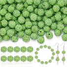 Miçangas TINKRSTUFF 200 unidades de strass verde claro de 10 cm Miçangas TINKRSTUFF 200 unidades de strass verde claro de 10 cm