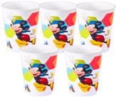 Mickey Kit 5 Copos Festa Aniversario Tematica Infantil