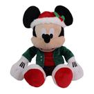 Mickey Pelúcia Xadrez Enfeite Natal Disney 49cm 1un - CROMUS Mickey Pelúcia Xadrez Enfeite Natal Disney 49cm 1un - CROMUS