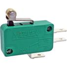 Micro Chave Ns0-050d Com Haste Curta E Rolete 10a Metaltex Micro Chave Ns0-050d Com Haste Curta E Rolete 10a Metaltex