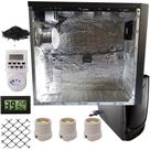 Micro Estufa Cultivo Indoor Filtro Carvão 3 Bocais Pc Grow