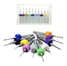 Micro Fresa Broca Pcb Kit 10 Peças P/ Torno Retífica Micro Fresa Broca Pcb Kit 10 Peças P/ Torno Retífica