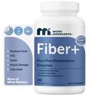Micro Ingredients Fiber+ 240 cápsulas vegetais suplemento digestivo Micro Ingredients Fiber+ 240 cápsulas vegetais suplemento digestivo