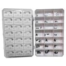 Micro menor nbr 70 shore - kit 05 peças/21 cavidades - 105 aneis