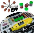 Micro Mini Retífica 400w Com 212 Pçs Acessórios Profissional