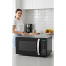 Micro-ondas 34L Preto 1400W: Cozinha Rápida e Fácil