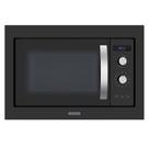 Micro-ondas de Embutir Glass Cook 8 Funções 25 L em Vidro Temperado Preto Tramontina 94880/008