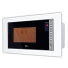 Micro-Ondas Fischer Fit Line Embutir 25l Moldura Branca 220v Com Função Descongelar 34910(98442)