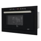 Micro-ondas Fischer Infinity Embutir com Dourador 25L Preto