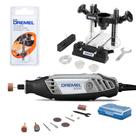 Micro Retífica 3000 com Guia Corte 335 e Fresa Borda 615 DREMEL