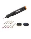 Micro Retífica S/ Bateria 20v Kit Acessórios Worx WX739.9