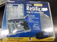 Micro Retifica Sem Fio Com 62 Acessórios Bivolt Western R-60