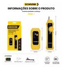 Micro Scaner Para Cabo De Rede E Telefonia