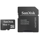 Micro SDHC 16GB Sandisk Original Lacrado + Adaptador Gratis