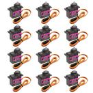 Micro servomotor Beffkkip MG90S 9g Metal Gear 12PCS