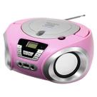 Micro System Mega Star MP1842BT USB Bivolt - Rosa/Cinza Micro System Mega Star MP1842BT USB Bivolt - Rosa/Cinza