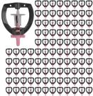 Microaspersor Bailarina Mf2 100 LPH - Kit 100 Unidades p/ Sistemas de Irrigação