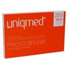 Microcânula Para Preenchimento com Agulha Auxiliar 25Gx50mm Uniqmed c/12