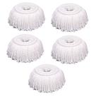 Microfibra de substituição Mop Head, pacote com 5 unidades para esfregão 360 Spin