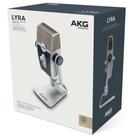 Microfone akg lyra c44 usb ultra hd condensador multmode com 4 capsulas