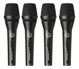Microfone AKG P3S Kit Com 4 Unidades