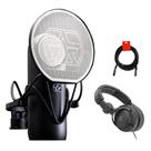 Microfone Aston Microphones Element Bundle com fone de ouvido