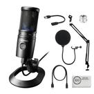 Microfone Audio-Technica AT2020USB-X Condensador Cardioide