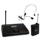 Microfone Auricular Bivolt MINI-V Preto SKP