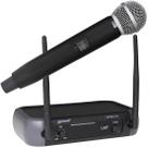 Microfone Bastão de Mão sem fio MultiFrequências UHF Lexsen LM58u PLL Microfone Bastão de Mão sem fio MultiFrequências UHF Lexsen LM58u PLL