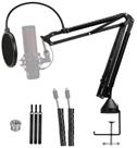 Microfone Boom Arm com filtro Pop para microfone HyperX QuadCast
