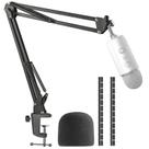 Microfone Boom Arm Stand SUNMON Blue Yeti com filtro Pop