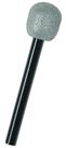 Microfone brilhante Beistle Silver and Black 25cm Microfone brilhante Beistle Silver and Black 25cm