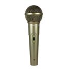 Microfone C/fio Ls-58 Dinamico Champanhe Leson