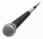 Microfone Com Fio Cabo 5 Metros XLR Femea Com P10 M58 Karaokê Igrejas