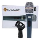 Microfone Com Fio Dinâmico Cardioide Kadosh K98 Com Bag E Cachimbo Linha Profissional