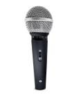 Microfone Com Fio Dinâmico Cardióide Sm58 P4 Classic Leson