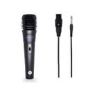 Microfone Com Fio Dinâmico Knup Kp-m0001