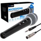 Microfone Com Fio Dinâmico Profissional Metal MARCA WOOSH