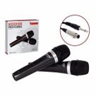 Microfone Com Fio Duplo Profissional Modelo Mt-1003