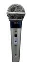 Microfone Com Fio Dylan DLS8 Profissional Com Cabo 3 Metros