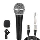 Microfone com fio LyriCloom Professional DM58 com cabo XLR Microfone com fio LyriCloom Professional DM58 com cabo XLR