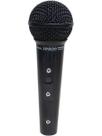 Microfone Com Fio Profissional Sm58 P4 Bk Preto Fosco Impedância Alta, Acompanha Cabo 5 Metros