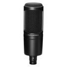 Microfone Condensador Audio-Technica, Cardióide, XLRM de 3 pinos - AT2020